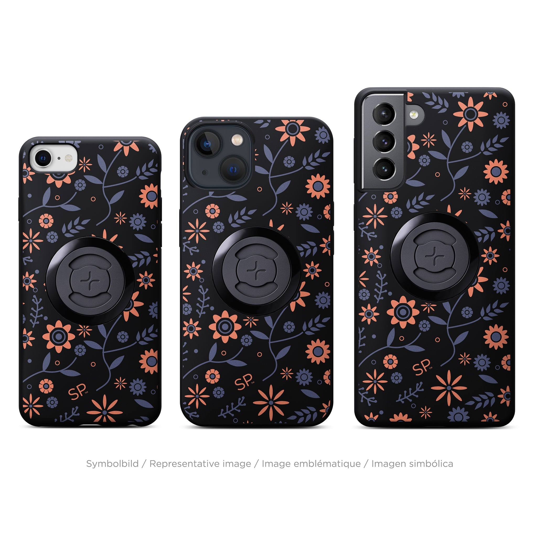 SP Connect Garden Purple coque téléphone vélo moto violette