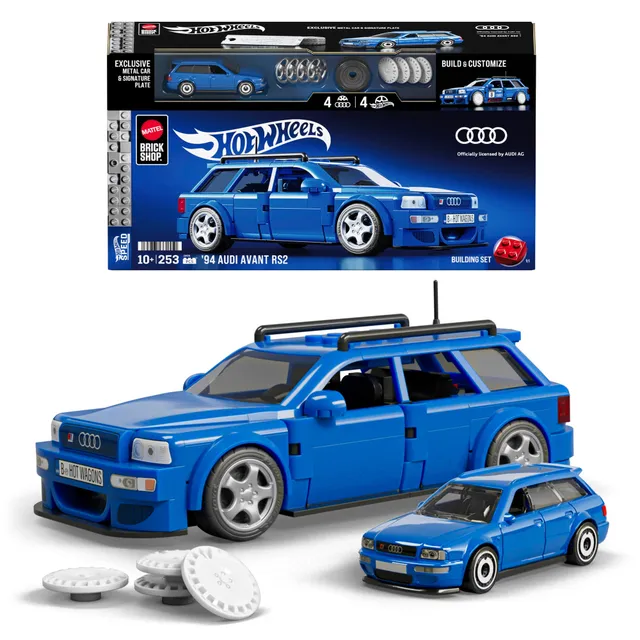 Hot Wheels Speed Series Audi RS2 jeu de construction 1:32